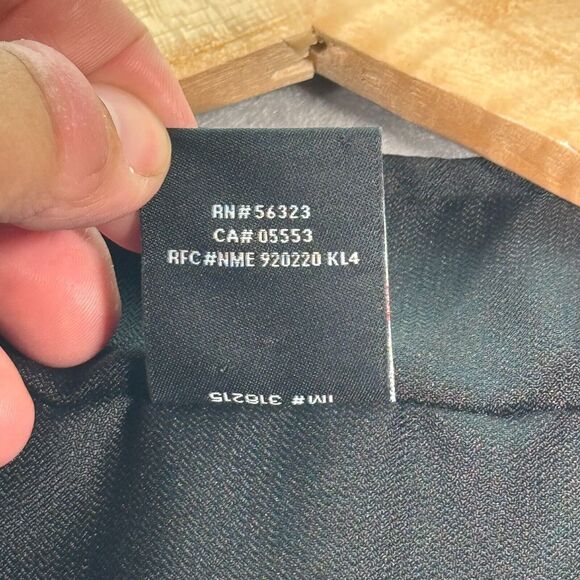 Vintage Jordan Track Jacket Mens XL Full Zip Black Swoosh Nike‎ Basketball Hoop - Picture 11 of 13